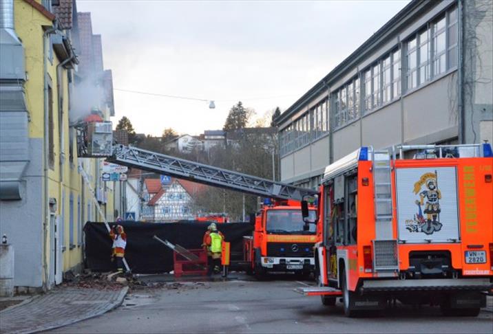 Пожар в Германии