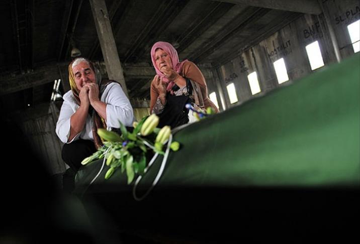 Srebrenican woman receives two bones as remains of her son