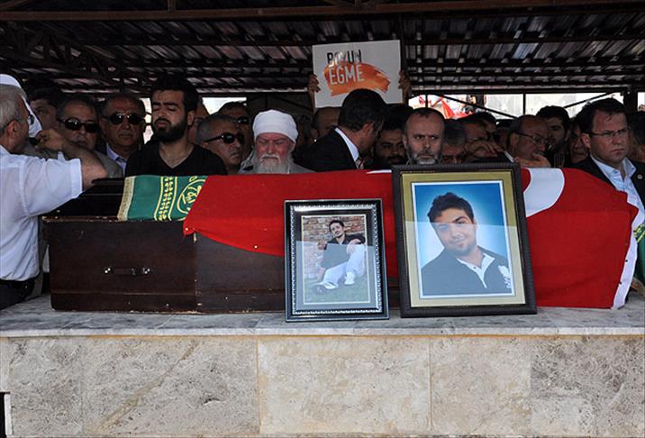 Ali İsmail Korkmaz Hatay'da toprağa verildi