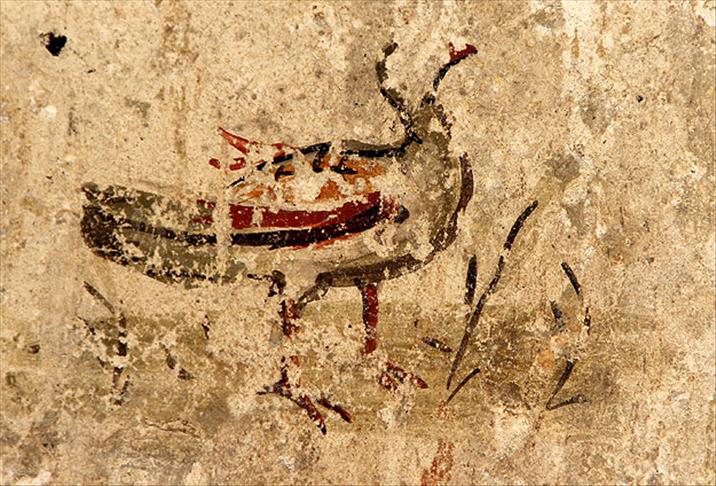 İki bin yıllık duvar resimleri gün yüzüne çıkarılıyor