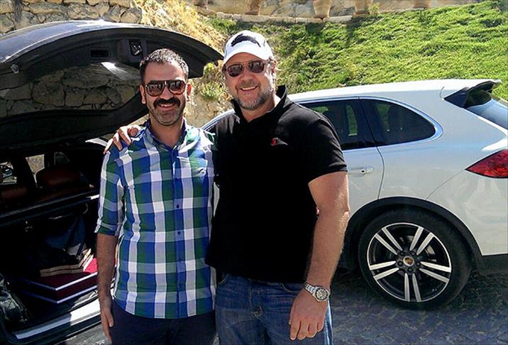 Russell Crowe Kapadokya'da