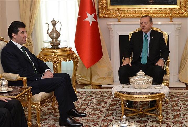 Turkish Premier Erdogan receives Barzani