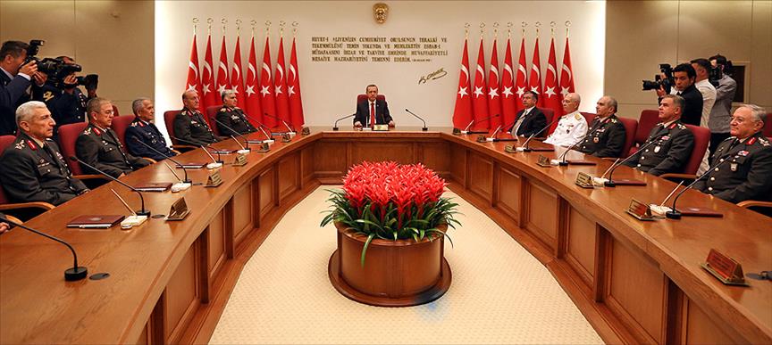 Yüksek Askeri Şura toplandı