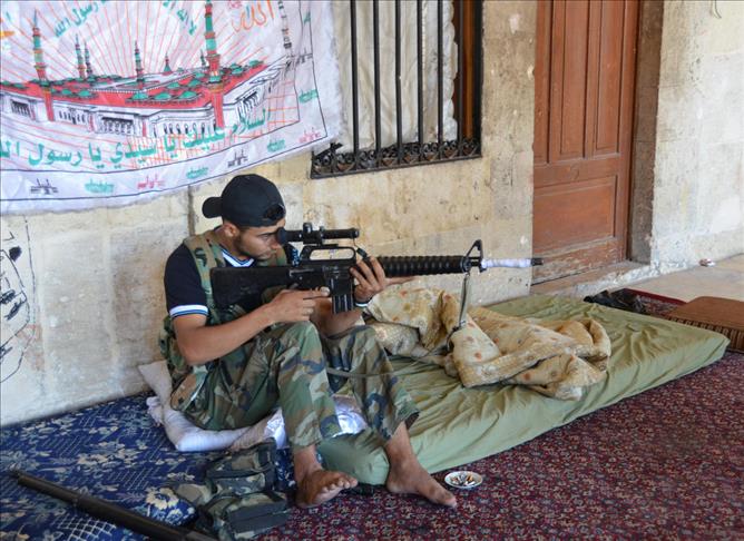 A new life in Aleppo amid snipers, missiles and explosives