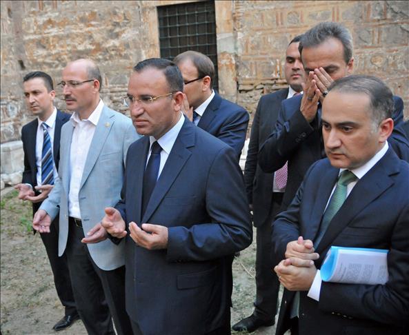 Turkish Deputy PM in Bulgarian Plovdiv on 1st Eid al-Fitr day