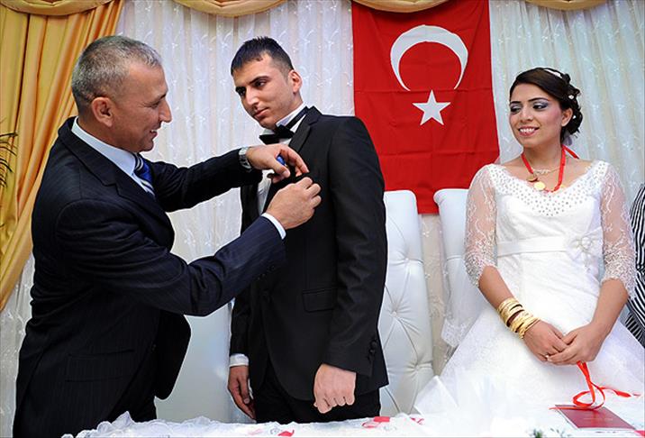 Komutanlar "Gazi" düğününü renklendirdi