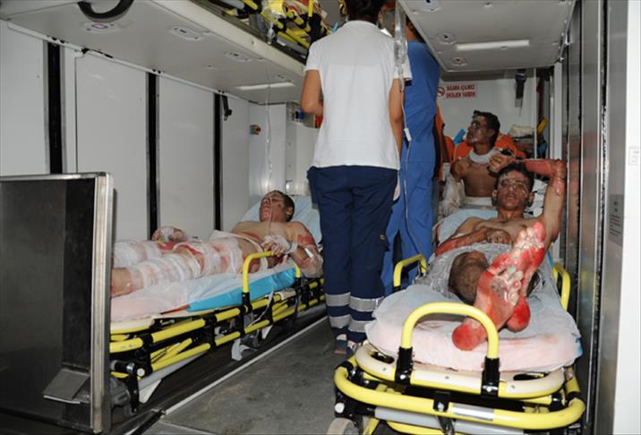 Esed güçlerinden fosfor bombası