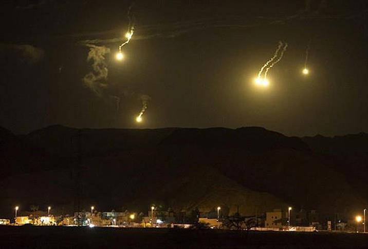 Esed güçlerinden muhaliflere topçu ateşi