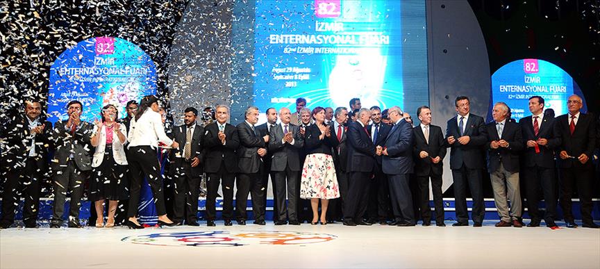 82. İzmir Enternasyonal Fuarı açıldı