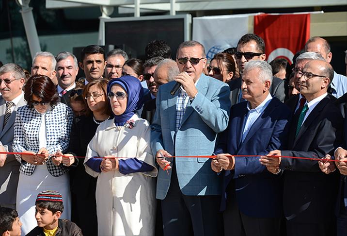 Erdoğan Adıyaman Havalimanı'nı hizmete açtı