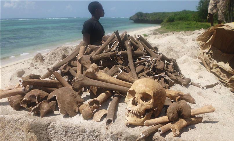 Kenyan probes potential 'slave' skeletons found in coast region
