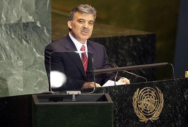 Turkish President Gul addresses UN General Assembly