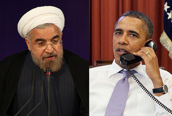Obama Ruhani ile telefonda görüştü
