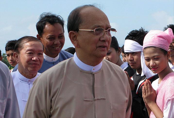 Myanmar Devlet Başkanı Thein Sein Arakan'ı ziyaret ediyor