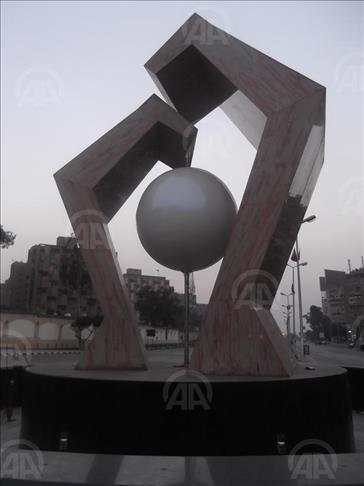 Rabaa's new army-installed 'memorial': fresh paint, bitter reminder