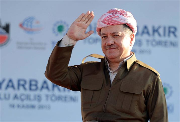 Barzani'den Türkçe barış mesajı