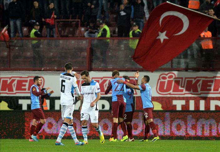 Unbeaten Trabzonspor shows Apollon no mercy