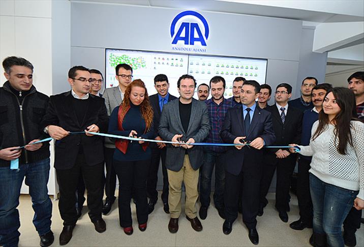 Anadolu Ajansı "Ağ ve Sistem İzleme Merkezi" açıldı
