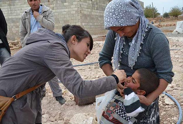Suriye'de 2,5 milyon çocuk aşılanacak