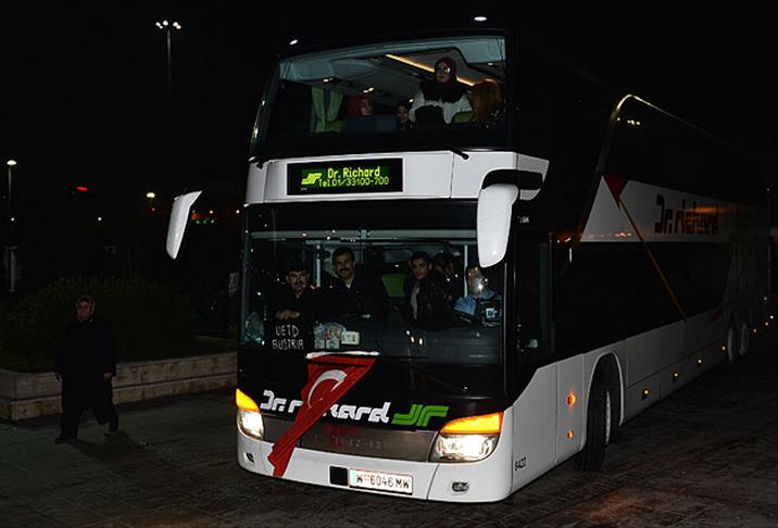 "Milli İradeye Saygı" konvoyu İstanbul'da