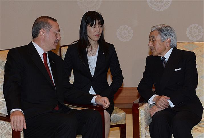 Başbakan Erdoğan İmparator Akihito ile görüştü