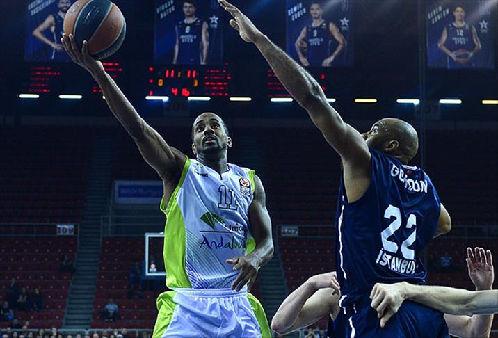 Anadolu Efes Unicaja Malaga'ya yenildi