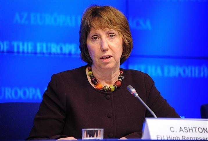 EU's Ashton arrives in S. Arabia