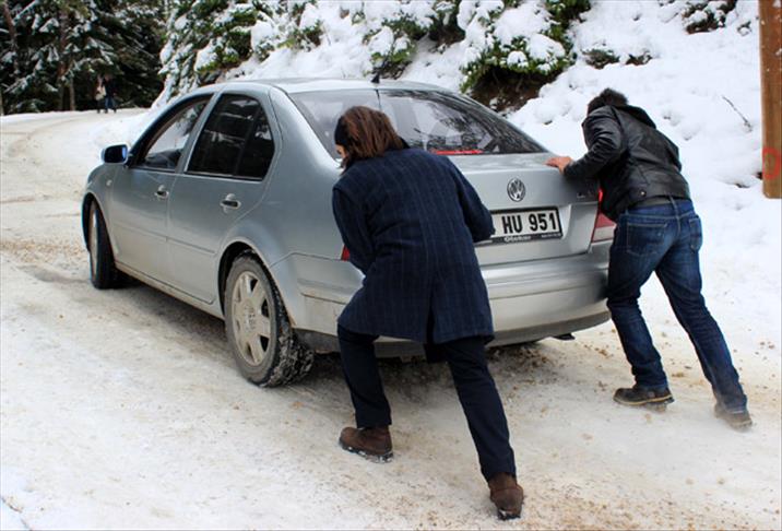 Gizli buzlanmada sürüş teknikleri