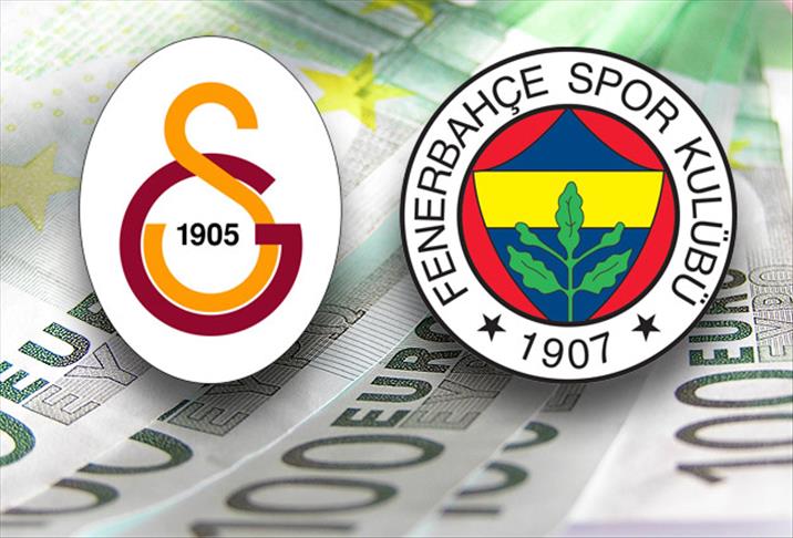 Galatasaray ve Fenerbahçe ilk 20'de