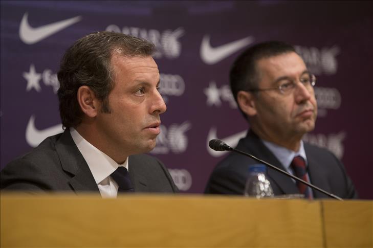 Barcelona's chairman Rosell resigns