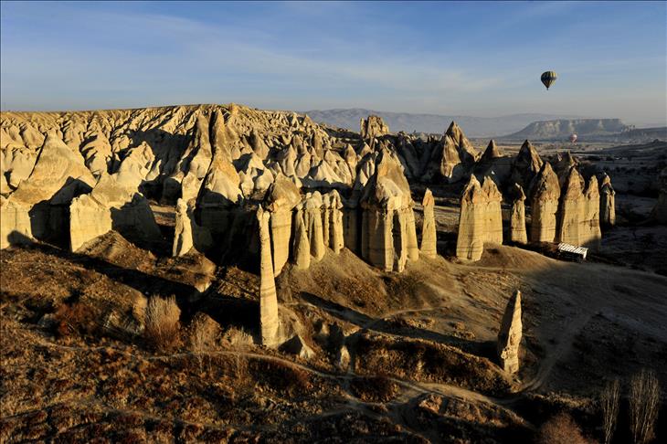 Cappadocia: a natural "cold room" in central Turkey