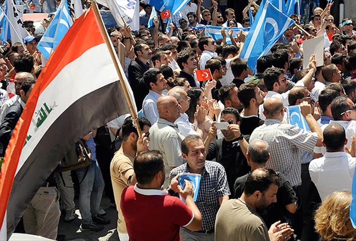 Irak Türkmenleri haklarını istiyor