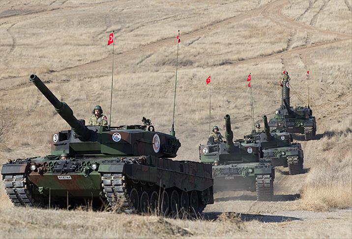 TSK'nın "dans eden" tankları