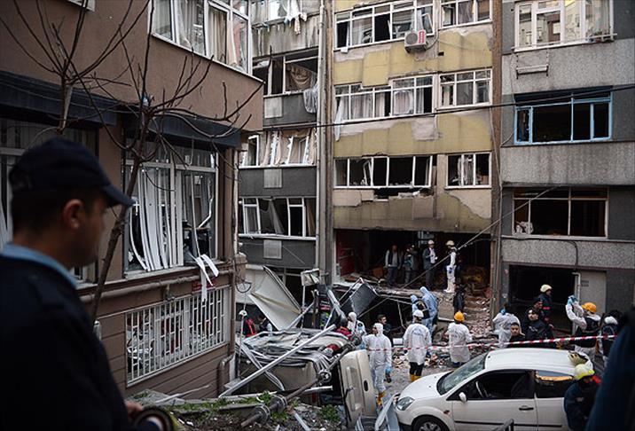 Taksim'de patlama: 6 yaralı