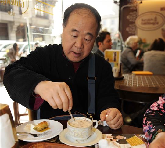 Turkey's president receives Chinese nobel laureate