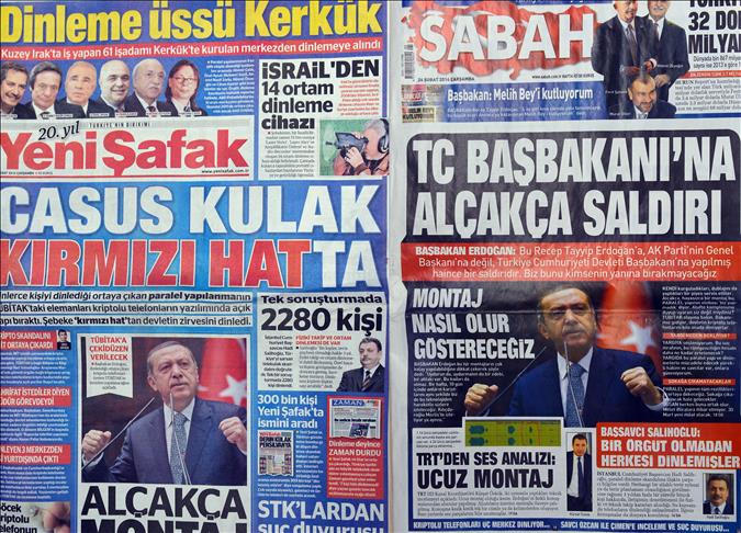 Secure phone lines used by Turkish PM deliberately left open for eavesdropping