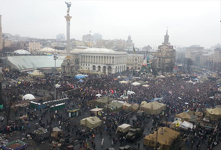 Ukrayna'da "Halk Mitingi"