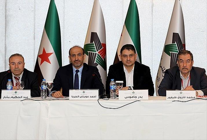 Syrian opposition dispute resolved