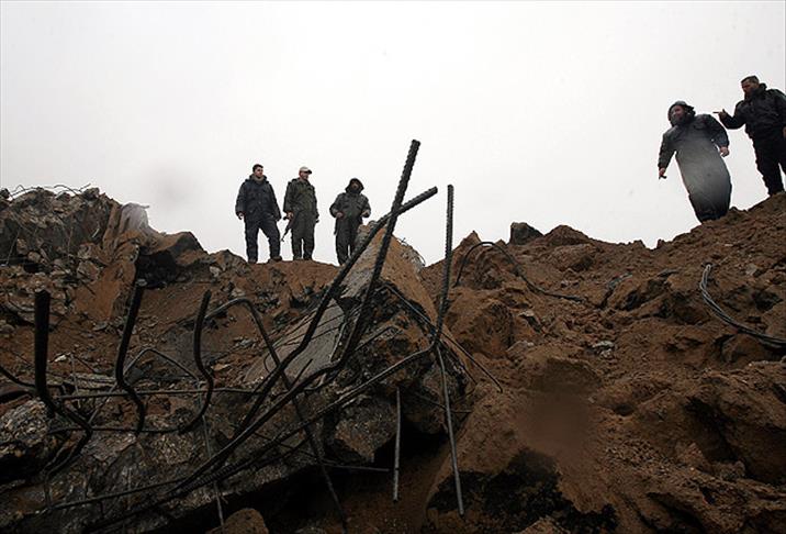 İsrail Gazze'de 7 noktayı vurdu