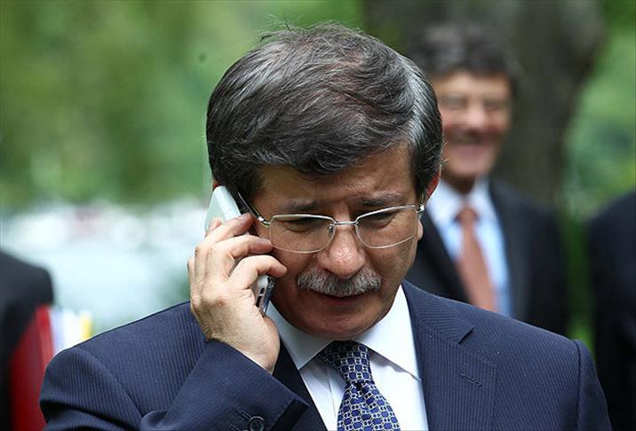 Turkish FM talks to Ban, Rasmussen over Syrian military jet shooting