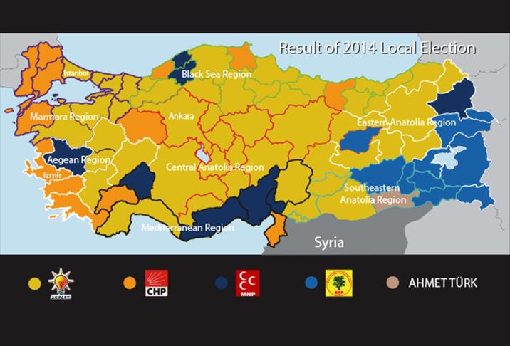 Turkey's ruling AK Party gets strong support in cities
