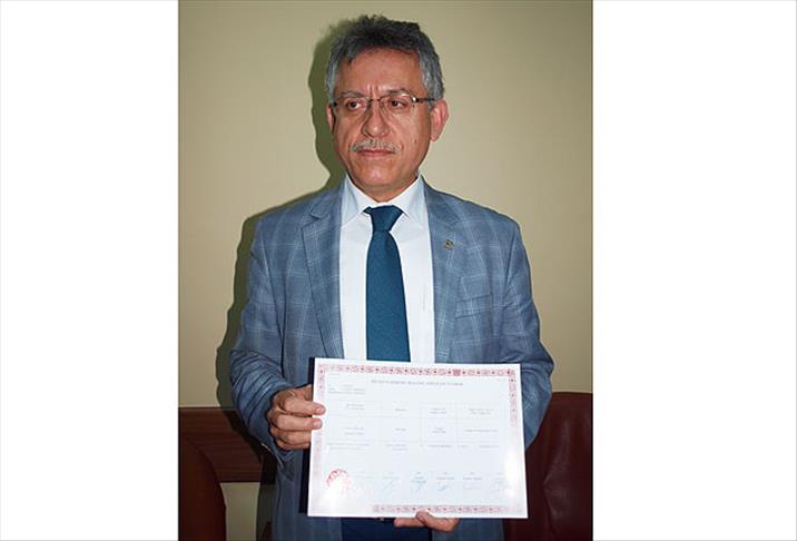 Yozgat Belediye Başkanı mazbatasını aldı
