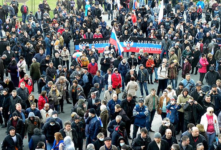 Donetsk'te referandum kararı