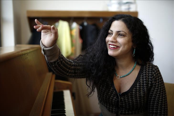 La chanteuse tunisienne Emel Mathlouthi a donné un concert à Istanbul