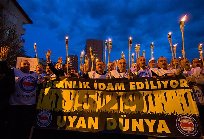 Mısır'daki idam kararlarına protestolar sürüyor