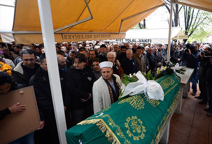 EPA foto muhabiri Ökten son yolculuğuna uğurlandı