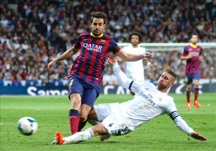 Football: 'El Clasico' action in King's Cup final