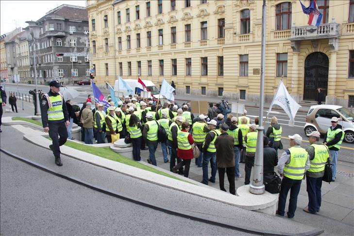 Hrvatska: Željezničari u štrajku