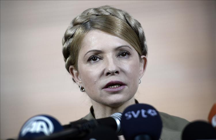 Ex-Ukrainian PM Tymoshenko arrives in Donetsk