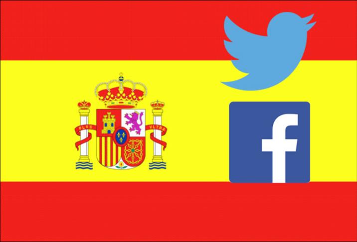 İspanya'da twitter ve facebook operasyonu